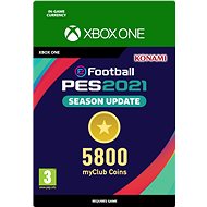 eFootball Pro Evolution Soccer 2021: myClub Coin 5800 - Xbox Digital - Gaming Accessory