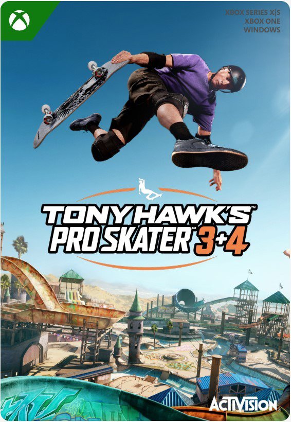 Tony Hawks Pro Skater 3 + 4: Standard Edition - Xbox / Windows Digital - PC & XBOX Game
