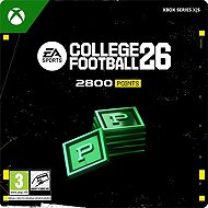 College Football 26: 2800 Points - Xbox Series X|S Digital - Gaming Accessory