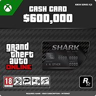 Grand Theft Auto V (GTA 5): Bull Shark Cash Card - Xbox Series X|S Digital - Gaming Accessory