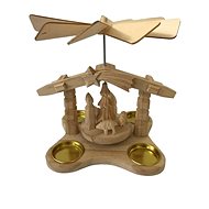 Maxim Christmas Carousel / Angel Ringing - Natural - 21647 - Christmas Decoration