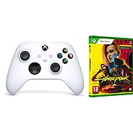 Xbox Wireless Controller Robot White + Cyberpunk 2077 UE XSX - Gamepad