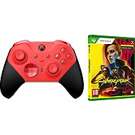 Xbox Wireless Controller Elite Series 2 Red + Cyberpunk 2077 UE XSX - Gamepad
