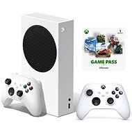 Xbox Series S + 2 x Xbox Wireless Controller + 1M GPU - Spielekonsole