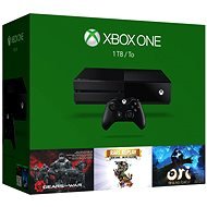 Microsoft Xbox One 1TB + 3 játék (Gears of War Ultimate Collection + Ritka + Ori és a Blind Forest) - Konzol