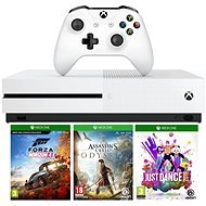 Xbox One S 1 TB + Forza Horizon 4 + Assassins Creed Odyssey + Just Dance 2019 - Herná konzola