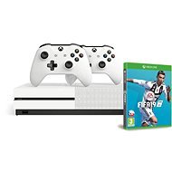 Xbox One S 1TB + extra Wireless Controller + FIFA 19 - Spielekonsole