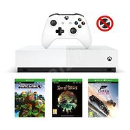 Xbox One S 1TB All-Digital Edition  (Forza Horizon 3, Minecraft, Sea of Thieves ) - Game Console