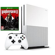 Xbox One S 500GB + Wolfenstein II: The New Colossus - Game Console