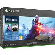 Xbox One X - Battlefield V Gold Rush Special Edition - Game Console
