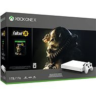 Xbox One X + Fallout 76 Robot White Special Edition - Herní konzole