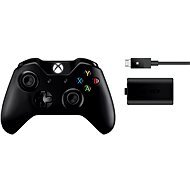 Xbox One Wireless Controller +  Play & Charge Kit - Gamepad