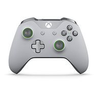 Xbox One vezeték nélküli vezérlő szürke / zöld - Kontroller