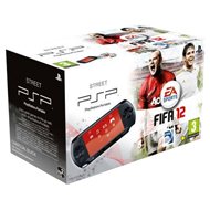 Sony Playstation Portable PSP-E1004 Charcoal Black + Fifa 12 - Game Console