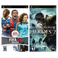 DOUBLE UP - Fifa 08 + Medal Of Honor: Heroes 2 - Konsolen-Spiel