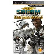 PSP - SOCOM U.S. Navy SEALs: Fireteam Bravo 3 - Console Game