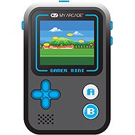 My Arcade Gamer Mini Classic 160-in-1 Black and Blue - Game Console