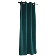 Mybesthome Sierra Blackout Blackout curtain with rings, 135 × 250 cm, petrol, 1 piece - Drape
