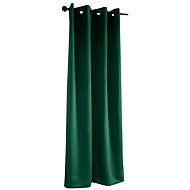 Mybesthome Sierra Blackout Blackout curtain with rings, 135 × 250 cm, green, 1 piece - Drape