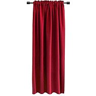 Mybesthome Shary Blackout Blackout curtain with masking tape, 135 × 270 cm, red, 1 piece - Drape