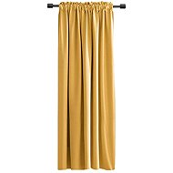 Mybesthome Shary Blackout Blackout blackout curtain with masking tape, 135 × 270 cm, mustard/mustard - Drape
