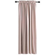 Mybesthome Shary Blackout Blackout curtain with masking tape, 135 × 270 cm, powder pink, 1 piece - Drape