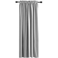 Mybesthome Shary Blackout Blackout curtain with tape, 135 × 270 cm, grey, 1 piece - Drape