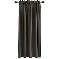 Mybesthome Cairo Blackout Blackout blackout curtain with tape, 135 × 160 cm, graphite, 1 piece - Drape