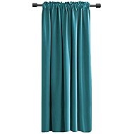 Mybesthome Cairo Blackout Blackout blackout curtain with tape, 135 × 160 cm, turquoise, 1 piece - Drape