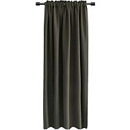 Mybesthome Rabat Blackout Blackout blackout curtain with masking tape, 135 × 180 cm, graphite, 1 pie - Drape
