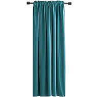 Mybesthome Rabat Blackout Blackout blackout curtain with masking tape, 135 × 180 cm, turquoise, 1 pi - Drape