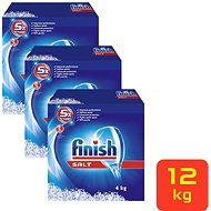 FINISH Salt 3 × 4kg - Dishwasher Salt