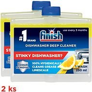 FINISH Lemon mosogatógép tisztító 250 ml DUO - Mosogatógép tisztító