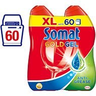 SOMAT Gold Gel Antigrease 2x600 ml - Gél do umývačky riadu