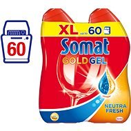 SOMAT Gold Gel Neutra-Fresh 2x600 ml - Gél do umývačky riadu