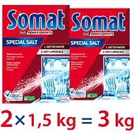 SOMAT Soľ 2× 1,5 kg - Soľ do umývačky