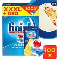 FINISH Classic Lemon 100 ks + DEO Lemon - Tablety do umývačky