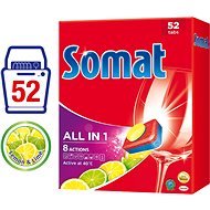 SOMAT All in One Lemon 52 ks - Tablety do umývačky