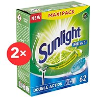 SUNLIGHT All in 1 (2 x 66) - Dishwasher Tablets