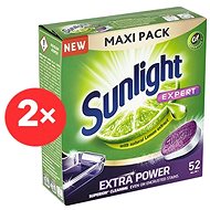 SUNLIGHT All in 1 Extra Power 2 × 52 Pcs - Dishwasher Tablets