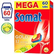 SOMAT Gold Lemon & Lime 60Pcs - Dishwasher Tablets