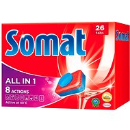 SOMAT All in 1 8Actions 26pcs - Dishwasher Tablets