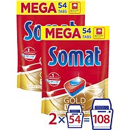 SOMAT Gold Tablets 2 × 54 pcs - Dishwasher Tablets