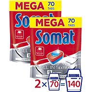 SOMAT All in One Extra 2 × 70 ks - Tablety do myčky