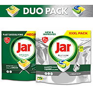 JAR Platinum Lemon XXL 125 pcs + Original Lemon 116 pcs - Dishwasher Tablets