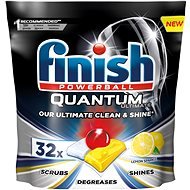 FINISH Quantum Ultimate Lemon Sparkle 32 Pcs - Dishwasher Tablets