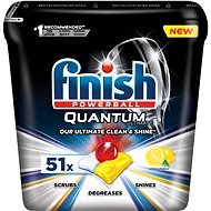 FINISH Quantum Ultimate Lemon Sparkle 51 pcs - Dishwasher Tablets