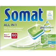 SOMAT All-in-1 ProNature Eco-Friendly Dishwasher Tablets 60 pcs - Eco-Friendly Dishwasher Tablets