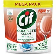 CIF All in 1 Regular 70 % Naturally 70 ks - Ekologické tablety do umývačky