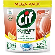 CIF All in 1 Lemon 70% Naturally 70 Pcs - Dishwasher Tablets
